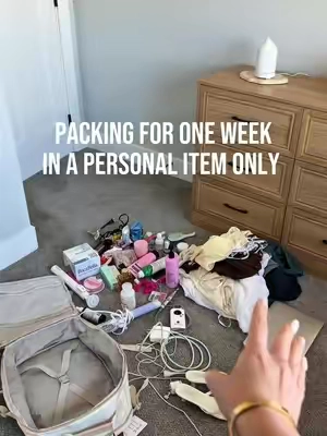 Personal item / carry on travel backpack! #carryonbag #packwithme #carryon #carryononly 