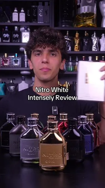Fresh + Sweet Vanilla Cashmere Banger 🔥 Nitro White Intensely #fragrance #cologne #perfume #fragtok #elijahfragrance 