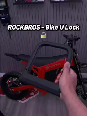 ROCKBROS Bike U Lock #lock #bikelock #biketok #tiktokshopcreatorpicks #dealsforyoudays 
