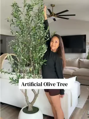 LOVE! So realistic & such good quality! #dealsforyoudays #artificialolivetree #homedecor #cozyhome #summervibes 