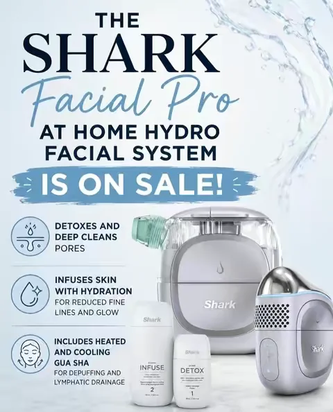 #hydrofacial #baddieonnabudget #shark 