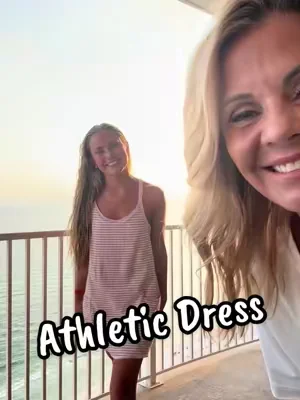 Amelia is in an XS in this adorable athletic dress from @Uaneo #dealsforyoudays #dfyd #athleticdress 
