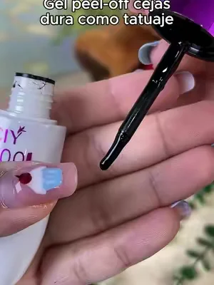 Gel peel-off cejas: dura como tatuaje!#tiktokshop#fyp  #beauty  #Maquillaje