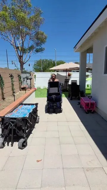 Heavy Duty Steel Garden Cart  #wagon #foldablewagon #beachcart #collapsiblewagon #dealsforyoudays 