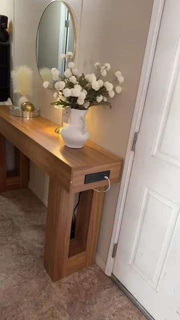 Mesita de lujo ✨ para la entrada de casa 🏠  . . . #homedecor #consoletable #tiktokshopcreatorpicks #dealsforyouday #paratiiiiiiiiiiiiiiiiiiiiiiiiiiiiiii 