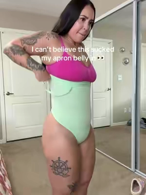 This compression >>>>> 🤩 #dealsforyoudays #tummycontrol #feelingirl #bodysuit #summerwins 