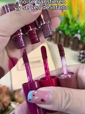No se corre, dura horas y deja los labios suaves y llenos de color.#tiktokshop#fyp  #beauty  #Maquillaje