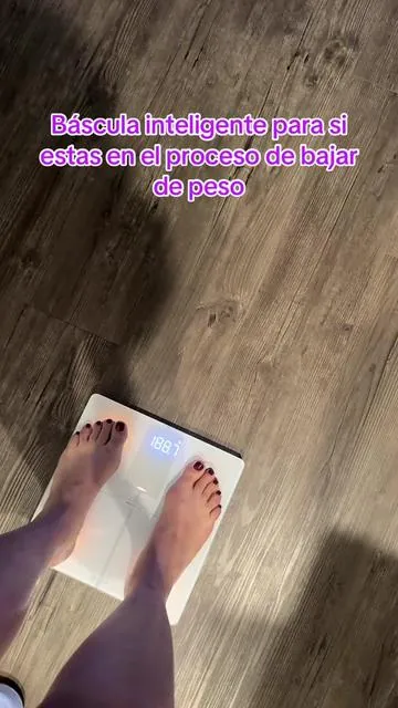 Báscula inteligente VUTEK para peso corporal (color morado): báscula digital profesional para baño que mide IMC, grasa corporal y masa muscular; precisión de 0,05 lb; pantalla grande y alta precisión en el análisis de composición corporal; compatible con aplicación de fitness; capacidad de 400 lb. #basculainteligente #vasculaparamedirtugrasacorporal  #dealsforyoudays #tiktokshop #fyp 