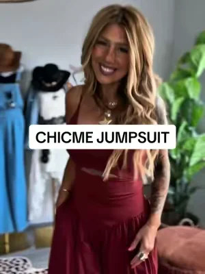 One piece, endless compliments ✨ @ChicMe_official #chicme #chicmeofficial #dealsforyoudays #summerjumpsuit #jumpsuit 