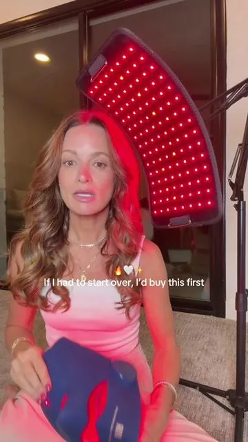 Red light therapy panel vs. mask ❤️ I get asked all the time…if you could only buy one, would you choose the mask or the panel? For me, it’s the panel every single time. Don’t get me wrong—I love my mask. But the panel gives me so much more versatility. I’m treating my face, neck, chest, shoulders, and back all in one session. It combines 660nm red light to support collagen and skin health with dual near-infrared wavelengths (850nm and 1064nm) to reach deeper tissues, which is one of the biggest reasons I chose this panel over so many others. One session covers so much more than just my face, and it’s honestly become my favorite part of winding down before bed. If you’ve been thinking about investing in red light therapy, I’d grab it while this deal is still running because these promotions never seem to last long. #dealsforyoudays #summervibes #redlighttherapy #collagensupport #beautytech 