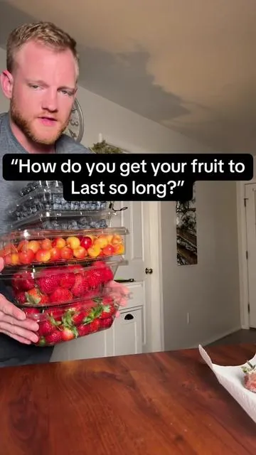 How to make fruits and vegetables last longer #fruit #vegetables #kitchenware #kitchen #kitchengadgets 