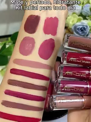 Kit de labios hidratante 12 tonos, regalo femenino top🎀#tiktokshop#fyp #makeuptutorials #tiktokshopstockup