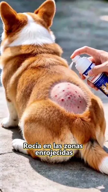 Is your cat or dog constantly scratching? Just give them a few sprays of this.#dogcare #petcare #pethealth #dog #petlovers 