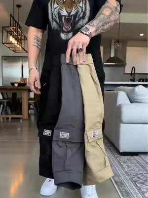 🩳 Men’s Summer Utility Cargo Shorts, Single Or 3-Pack Selection, Slant Hand Pockets + Back Pocket Elastic Drawstring Waist Vacation Casual Shorts #MensCargoShorts #3PackOrSingleOption #MultiPocketOutdoorShorts #SummerVacationWear #FathersDayGift