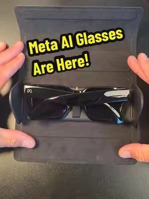 Meta new AI Smart Glasses are Officially Here! #metaai #smartglasses #sunglasses #metaglasses #tiktokshopcreatorpicks @Meta Glasses 