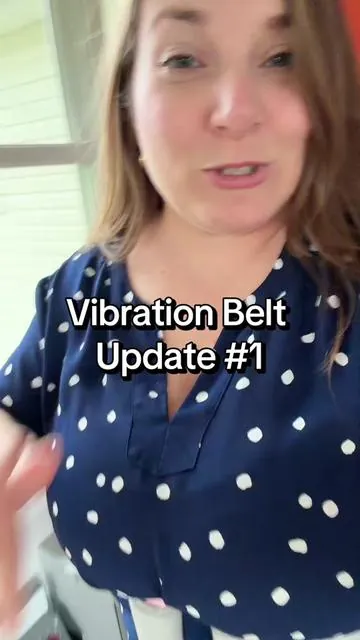 Vibration belt update  @Merach fitness #lymphaticdrainage #lipedema 