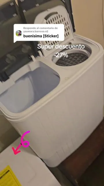 Respuesta a @yaumara.barroso.n2  Mini labadora semiautomatica en super descuento #paratiiiiiiiiiiiiiiiiiiiiiiiiiiiiiiiiii🦋  #TikTokAffiliate  #TikTokShop #LIVEIncentiveProgram #GoLIVEGrowFast 