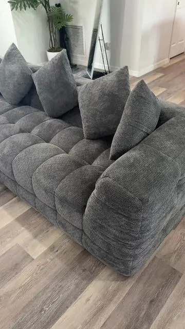 #Chenille #Boneless #Couch #house #homedecor 