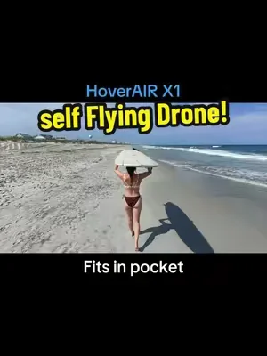 The HoverAIR X1 self flying drone has an incredible follow mode! This drone folds and fits in your pocket, but has cinematic quality video! With a great runtime and automatic flight, this is the perfect drone for bloggers, action sports, running, and mountain biking. #hoverairx1 #selfflyingdrone #drone #followdrone #dealsforyoudays @HOVERAir Official 