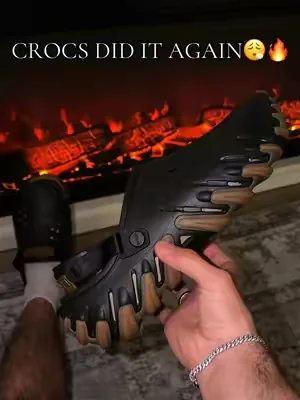 Crocs absolutely nailed the Black Gum Echo RO. 🔥 The all-black upper with the gum sole is such a clean combination, and they’re just as comfortable as they look. Lightweight, fully adjustable, and built with the signature dynamic sole for all-day comfort. Just size down one full size for the best fit. Clip those coupons for extra savings, plus free shipping and free returns are available right now. Check them out for yourself—I’ll leave the link right down here.@Crocs #crocs #clogs #crocsechoro #comfortshoes #TikTokShopFinds 