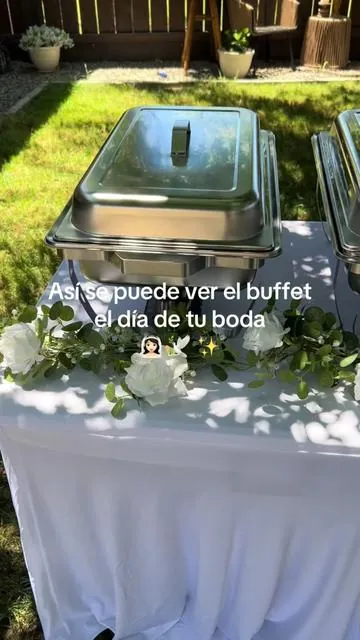 Excelente calidad muy bonito ✨ #buffet #boda #bodas #diy 
