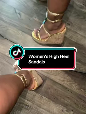 I don’t know who needs to hear this, but you do NOT have to suffer to wear cute sandals anymore. 😮‍💨✨ These wedge sandals are giving luxury vacation, brunch with the girls, date night, and summer wedding guest all in one. The colorful details, the comfortable wedge, and the secure ankle wrap? Absolutely obsessed. 🤎 I’ve officially entered my “buy the shoes first and plan the outfit later” era. 😂✨ 🚨 If you’ve been searching for a dressy sandal that’s BOTH comfortable and gorgeous, this is your sign. Tap the cart before your size is gone! 🛒🤎✨ #tiktokshopcreatorpicks #dealsforyoudays #summersandals #widefootfriendly #comfortablesandals 