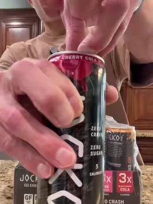 Jocko fuel energy drink - black cherry cola from the variety pack @JOCKO FUEL @Jocko Willink #jockofuel 