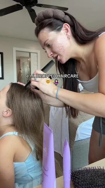 It’s about dang time elf did what they do best but with hair care 🤭 #elfhair #elf #stylingcream #frizz #tiktokshopnewarrivals 