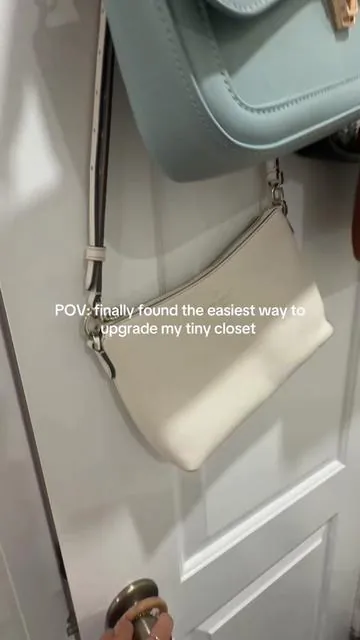 this closet organizer was the best $15 i’ve spent 