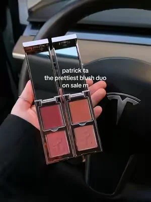 Get it while it’s on sale 😍✨🎀 #patrickta #patricktabeauty #dealsforyoudays #blush #patricktablush 