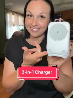 you’re tired of juggling multiple chargers, this little gadget is about to become your new favorite! ✨ The Mukiya Magnetic 3-in-1 Mini Suitcase Charger is compact, stylish, and folds up into the cutest mini suitcase design. It charges your iPhone, Apple Watch, and AirPods all in one place, making it perfect for travel, your bedside table, or your office desk. Small size, big convenience! #dealsforyoudays #MagSafe #WirelessCharger #ChargingStation #summeressentials