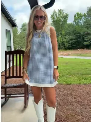 The viral set that looks like a dress now comes in the cutest colors and patterns ever! 100 percent cotton and the best quality too! #dealsforyoudays #tiktokshopcreatorpicks #matchingset #shortset #casualset 