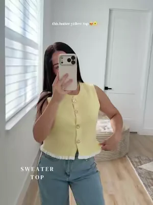 Love how perfect this is for the summertime 😍☀️  #butteryellow #summerootd #cutesummeroutfits #tiktokdealsforyoudays #dealsforyoudays 