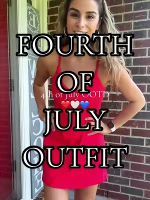 such a perfect July 4th outfit ❤️🤍💙 #fourthofjulyoutfits #halara #dealsforyoudays #fourthofjulyoutfit 