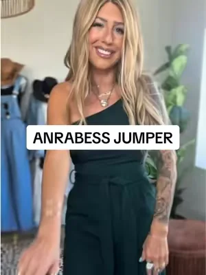 The ultimate jumpsuit for every special occasion. ✨ Effortlessly chic, incredibly flattering, and ready for weddings, brunch, date nights, and everything in between @anrabess_us @ANRABESS #anrabess #dealsforyoudays #oneshoulderjumpsuit #jumpsuit #specialoccasion 