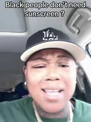Black people don’t need sun skin is a myth!! We all need sunscreen!! 🫡🫡🤷🏽 #skincare #sunscreen #blackpeoplesunscreen #koreanskincare #sunscreenisimportant 