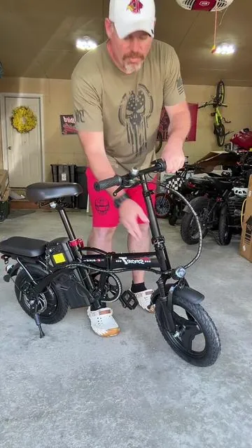 @PikaBike LLC folding ebike #ebike #pikabike #dealsforyoudays #SummerWins #bike 