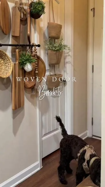 This woven cotton over the door basket organizer is the storage solution every busy home needs! Perfect for organizing your bathroom, nursery, laundry room, pantry, entryway, or bedroom. ♥️ Use it to store diapers, baby  essentials, toys, toiletries, cleaning supplies, mail, keys, or everyday household items while adding a beautiful boho farmhouse decor touch. If you’re looking for small space organization ideas, wall-mounted storage, door organizers, or cute home organization finds, this 3 tier woven basket is a must have! #organization #home #homedecor #dealsforyoudays #summervibes 