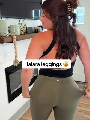 Tummy control and booty lifting 🤩 #halara #halaraleggings #tummycontrol #athleticwear 