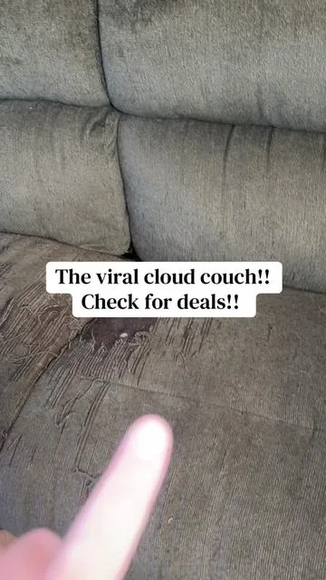 Check out the deals on this cloud couch! #cloudcouch #viralcouch #tiktokcouch #DealsForYouDays #tiktokmademebuyit 