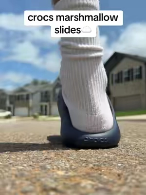 I always put these on after work😌 #slides #crocs #flipflops #sandals 