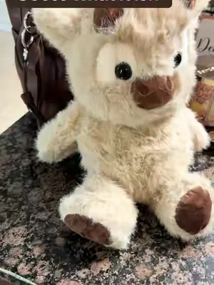 This running highland cow is so cute. Running or not it’s so cute. My grandson loves it. #runninghighlandcow #highlandcowplush #greatgiftideas #plushies 