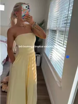 this maxi dress are you kidding me?!?🌞✨⭐️🌼 #maxidress #glowmode #summerdress #sundress #beachvacation 
