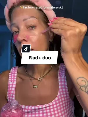 This skincare duo has become a staple in my mature skin routine. If you’re looking for firmer, healthier looking skin, this one is worth trying. #eqqualberry #nadplus 