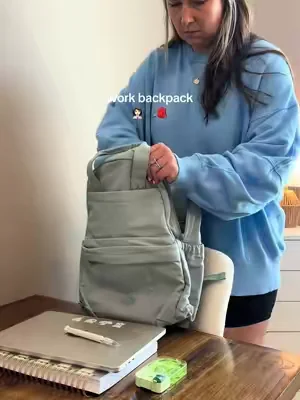 Backpack all day >>> #workbackpack #workbag #nursebag 