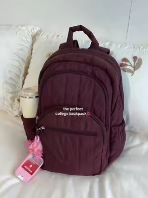 My backpack finally came in✨it’s adjustable, water resistant, fits a 15.6 laptop, and on sale!!!💓#bagsmart #summerwins #dealforyoudays #schoolbackpack #tiktokbacktoschool 