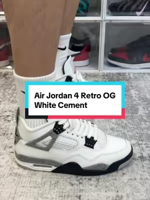 Air Jordan 4 Retro OG #airjordan4 #aj4 #menshoes #sneakers #flykicks 