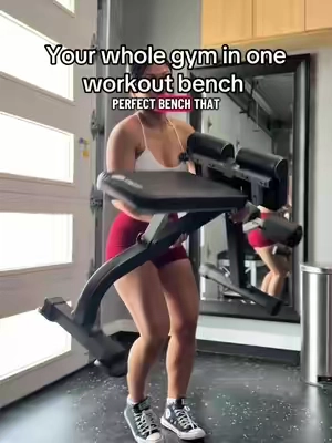 This one bench replaces multiple bulky machines, so you can get a full-body workout without turning your house into a gym. The full-size version is finally back in stock, on sale for a limited time, and backed by a lifetime warranty. If you’ve been waiting to start your home gym, this is your sign. 💪🏽🍑 #homegymequipment #athomeworkouts #tiktokshopcreatorpicks #DealsForYouDays #creatorsearchinsights 