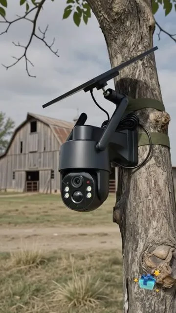 Si los límites de su almacén, patio o granja no tienen cobertura WiFi, elija esta cámara de ruta 4G autónoma con visión nocturna nítida y precio bajo.#tiktokmademebuyit#securitycamera#trailcam#SummerWins#DealsForYouDays c 