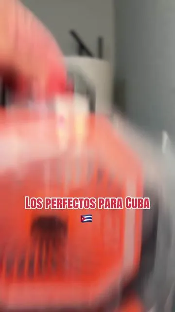 Los perfectos para enviar a tu familia en Cuba 🇨🇺 es de 20000mAh #tiktokshopcreatorpicks #dealsforyouday #fan #emergencyfan #campingfan 